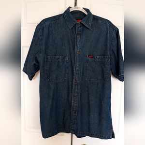 Wolverine denim dark blue men's shirt